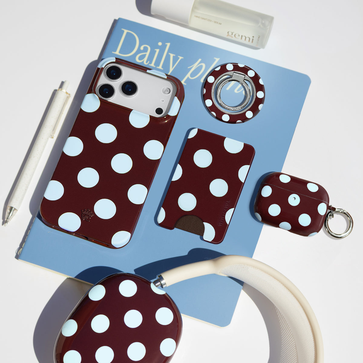 Coco Polka Dot AirPod Case - Image 6