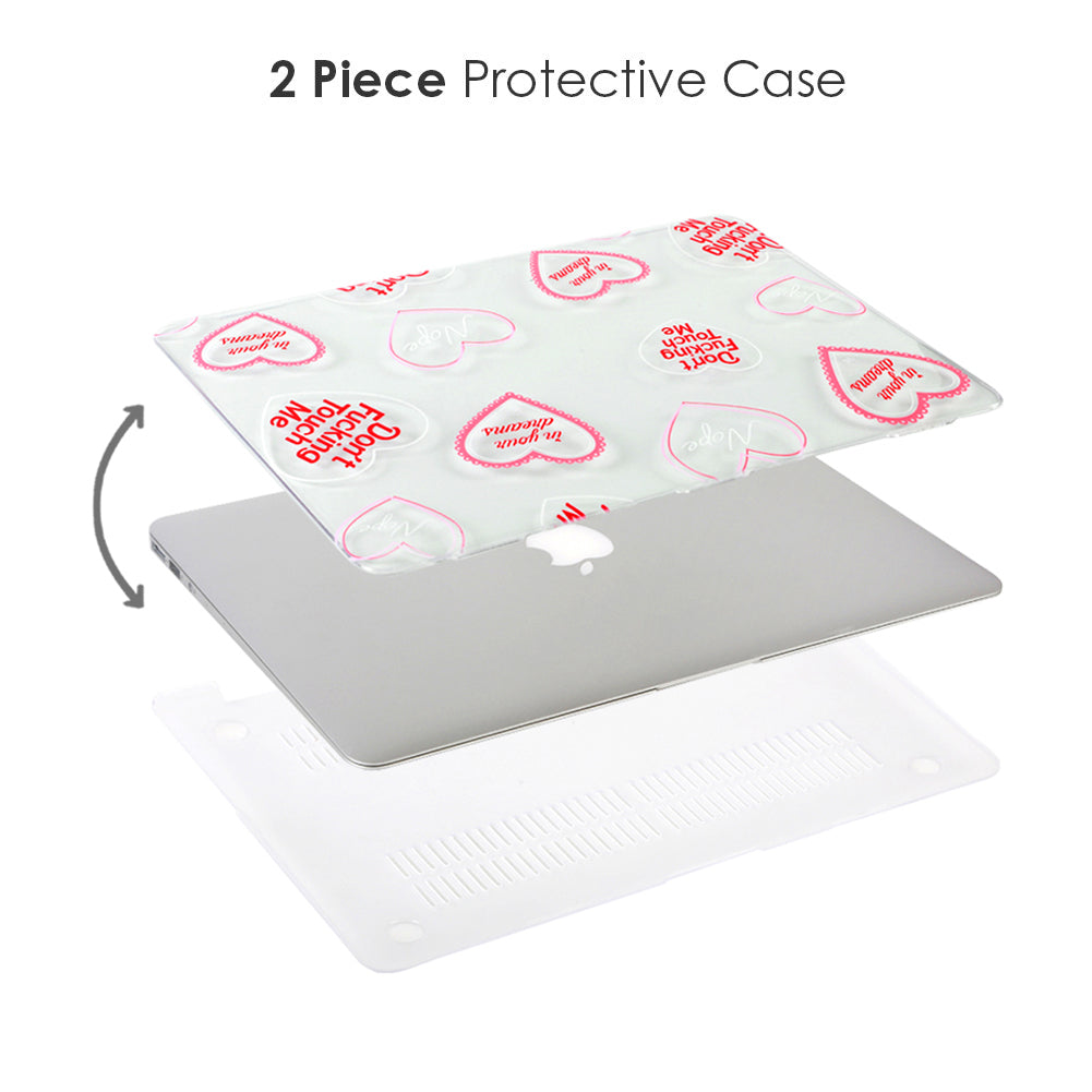 Don't Touch MacBook Case - Image 3