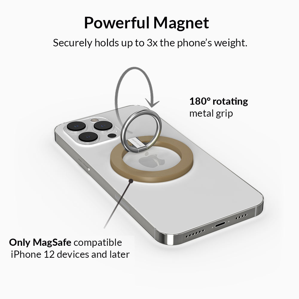 Brown MagSafe Grip Ring - Image 3