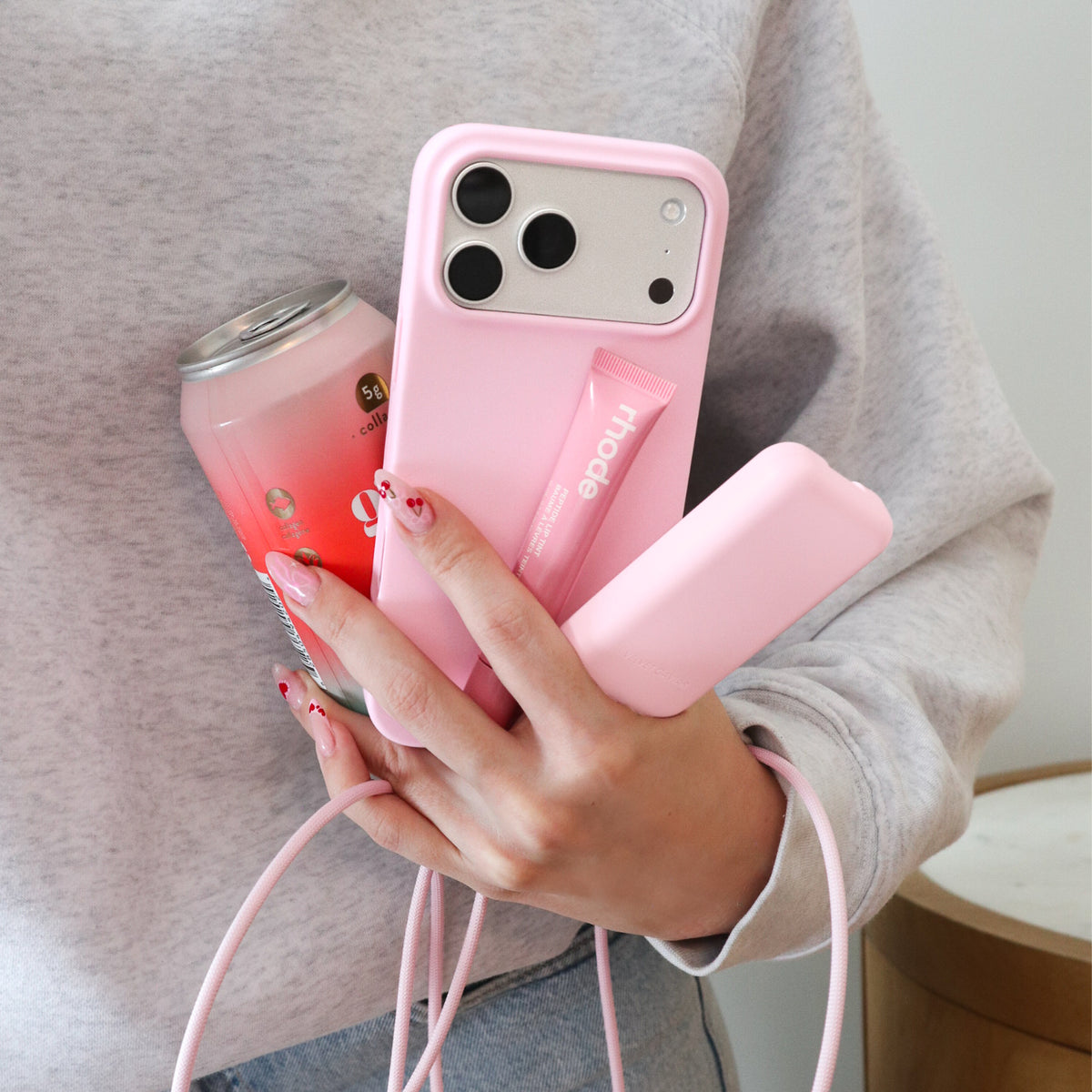 Strawberry Milk Fast Charging Set, Dual Port Wall Adapter + 6ft USB-C Cable - Image 2