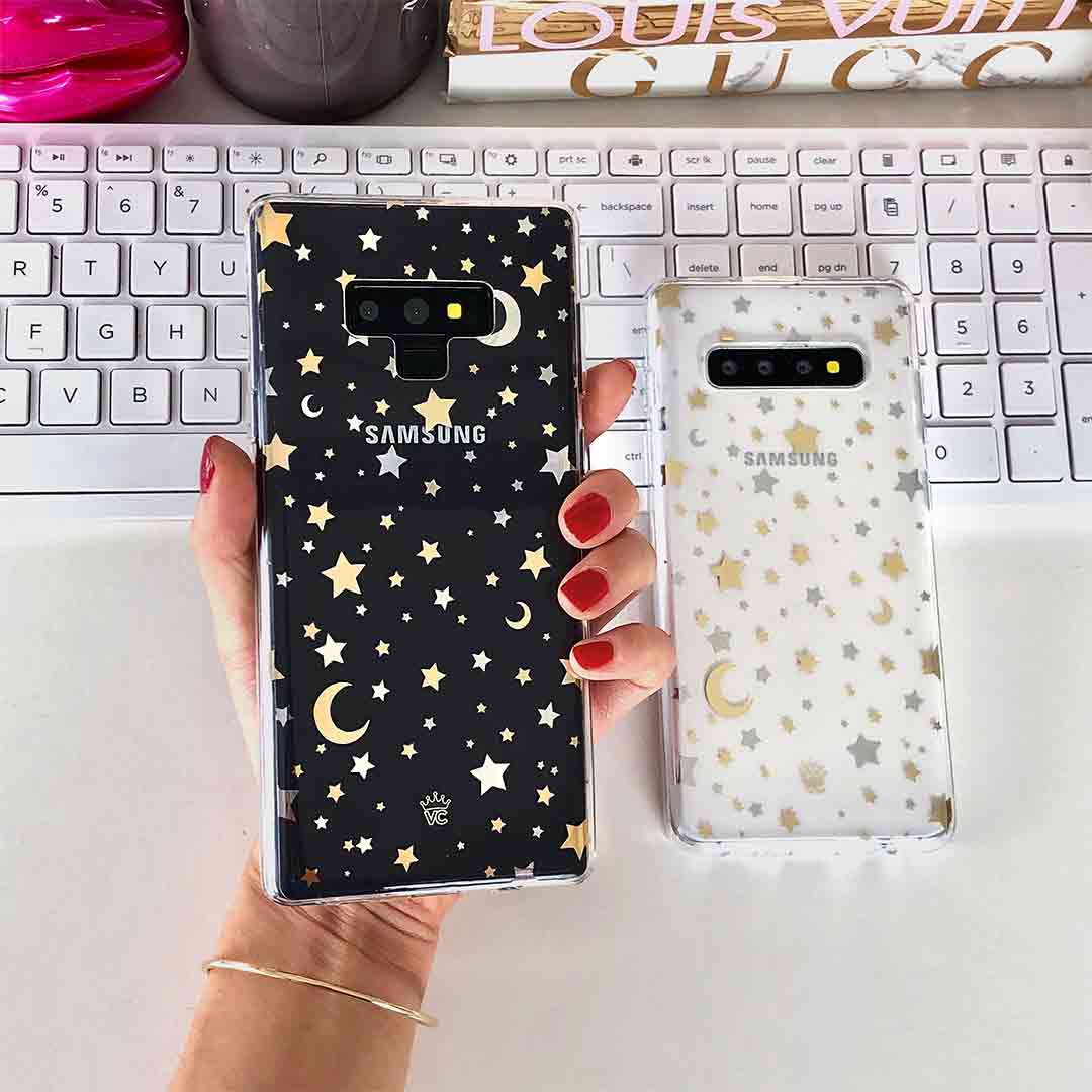 Starry Night Clear Samsung Case - Image 8