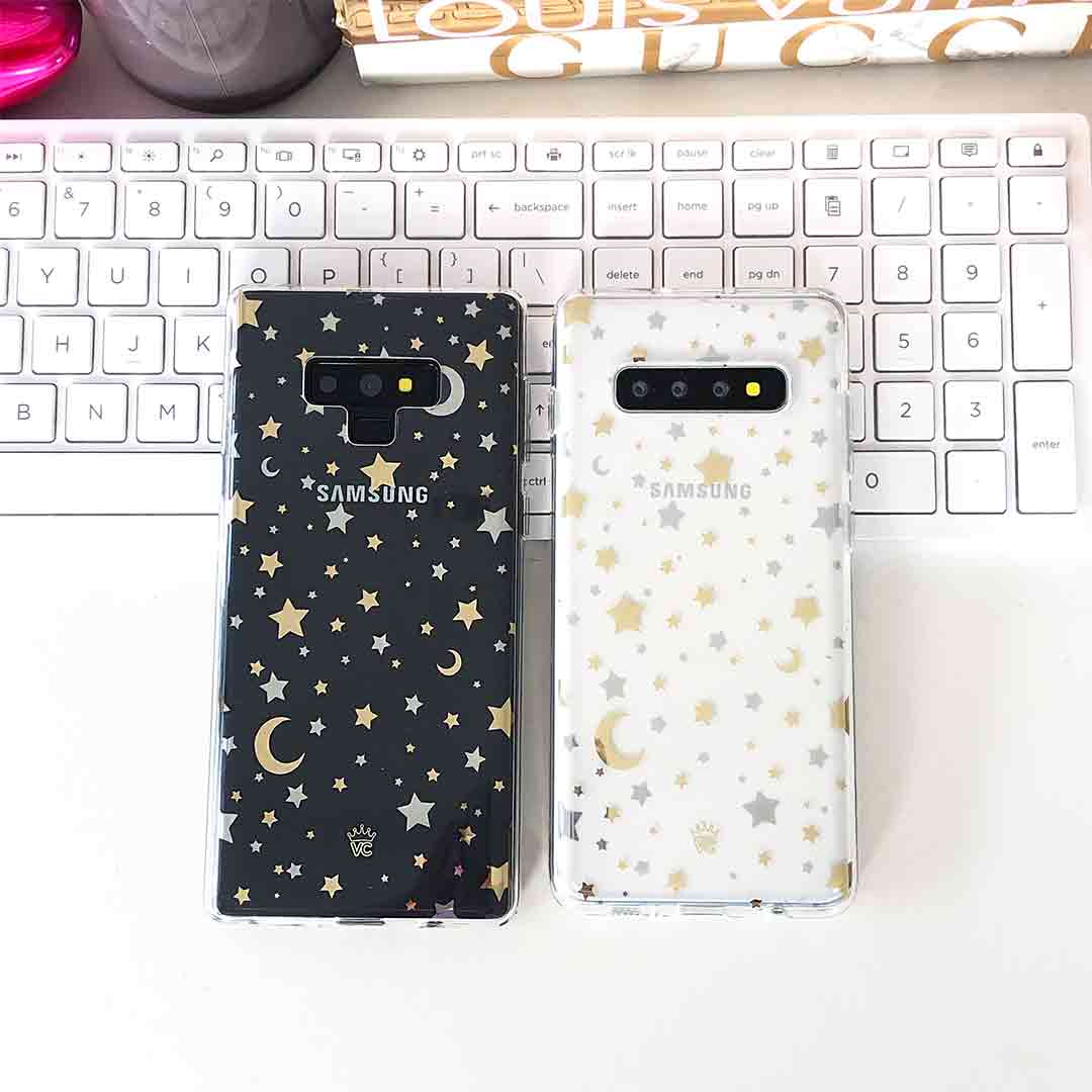 Starry Night Clear Samsung Case - Image 2