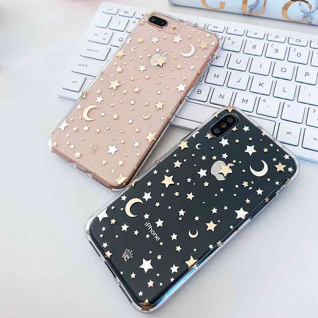 Starry Night Clear iPhone Case - Image 8