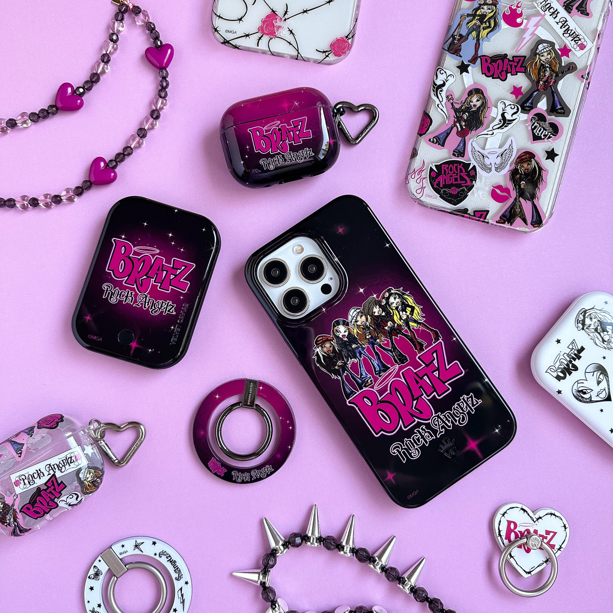 Bratz Rock Angelz Glitter AirPod Case - Image 2