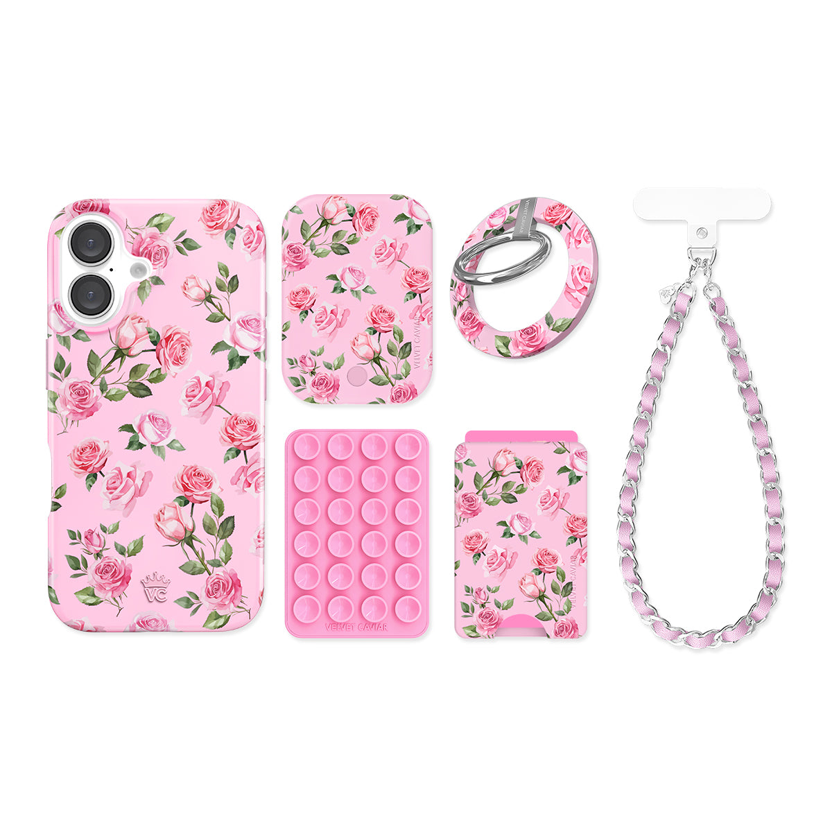 Baby Pink Roses iPhone Bundle Set - Image 8