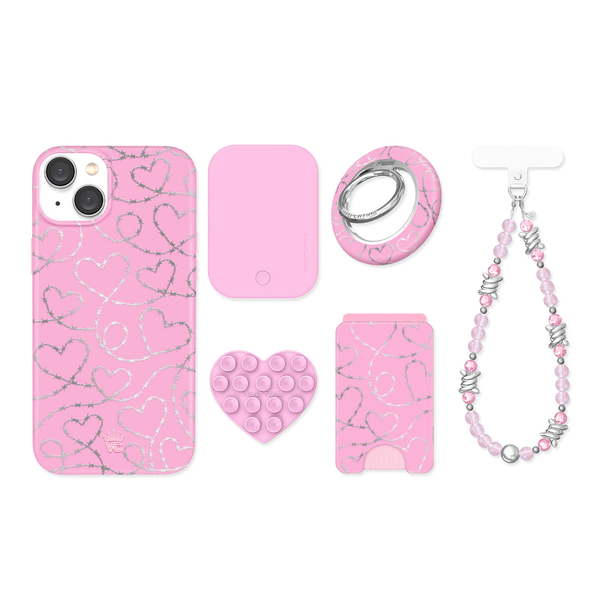 Barbed Wire Chrome Hearts iPhone Bundle Set - Image 8