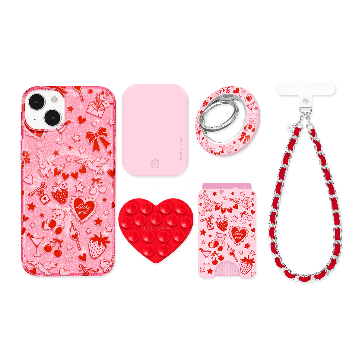Be Mine Glitter iPhone Bundle Set - Image 7