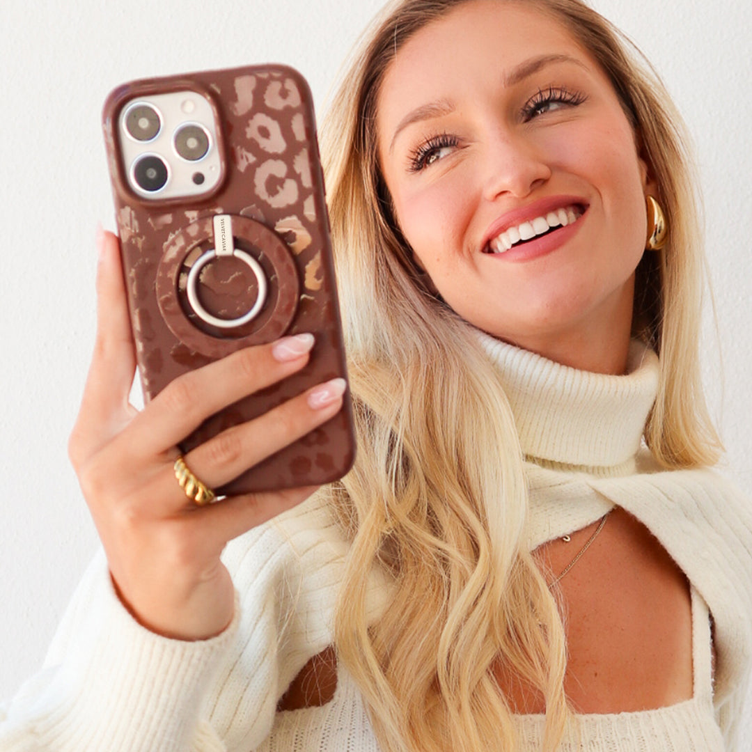 Chocolate Leopard iPhone Case - Image 8
