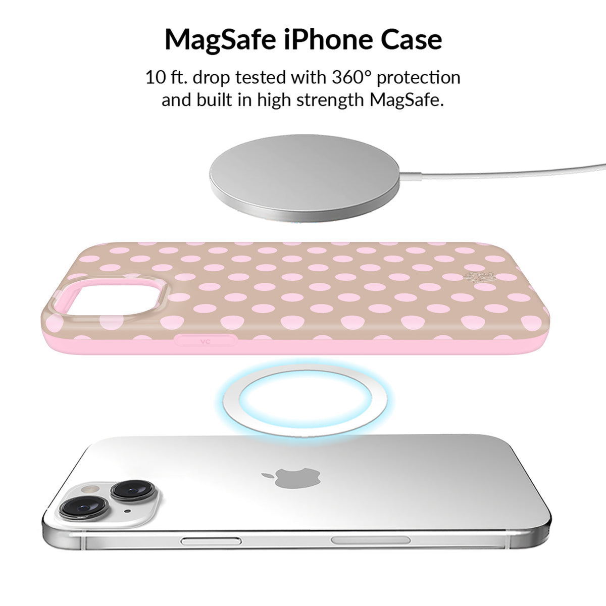 Brown Sugar Polka Dot iPhone Bundle Set - Image 2