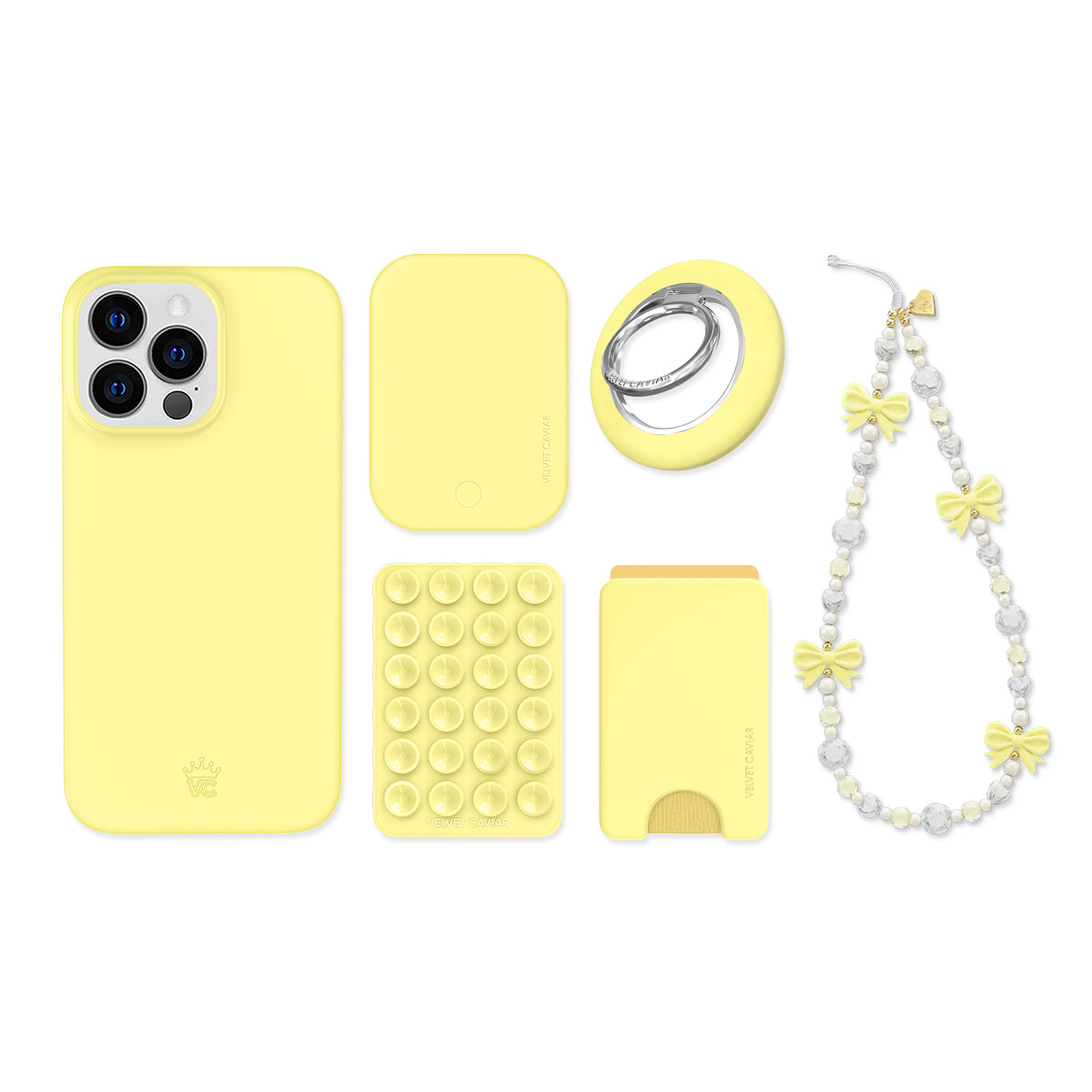 Butter Yellow iPhone Bundle Set - Image 2