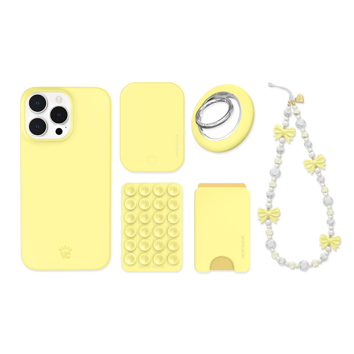 Butter Yellow iPhone Bundle Set - Image 6