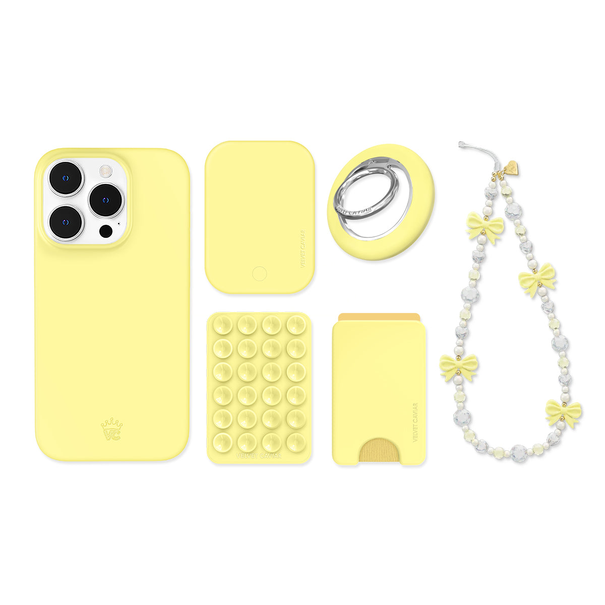 Butter Yellow iPhone Bundle Set - Image 7