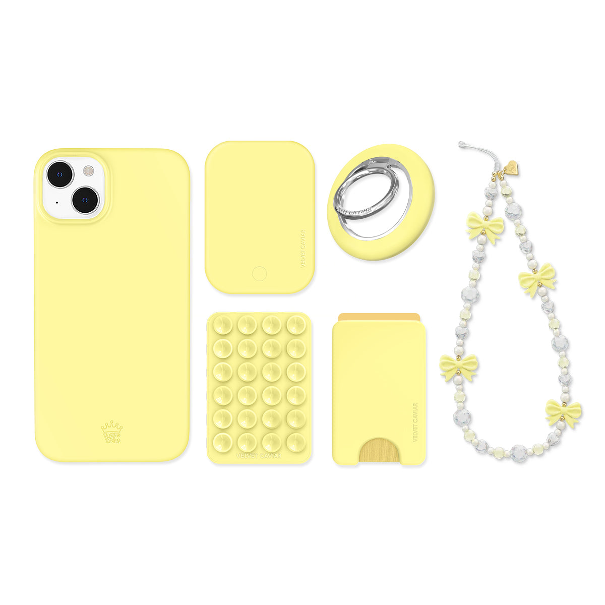 Butter Yellow iPhone Bundle Set - Image 4