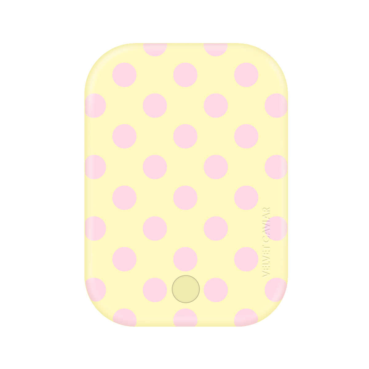 Buttercream Polka Dot Portable MagSafe Charger Power Pack