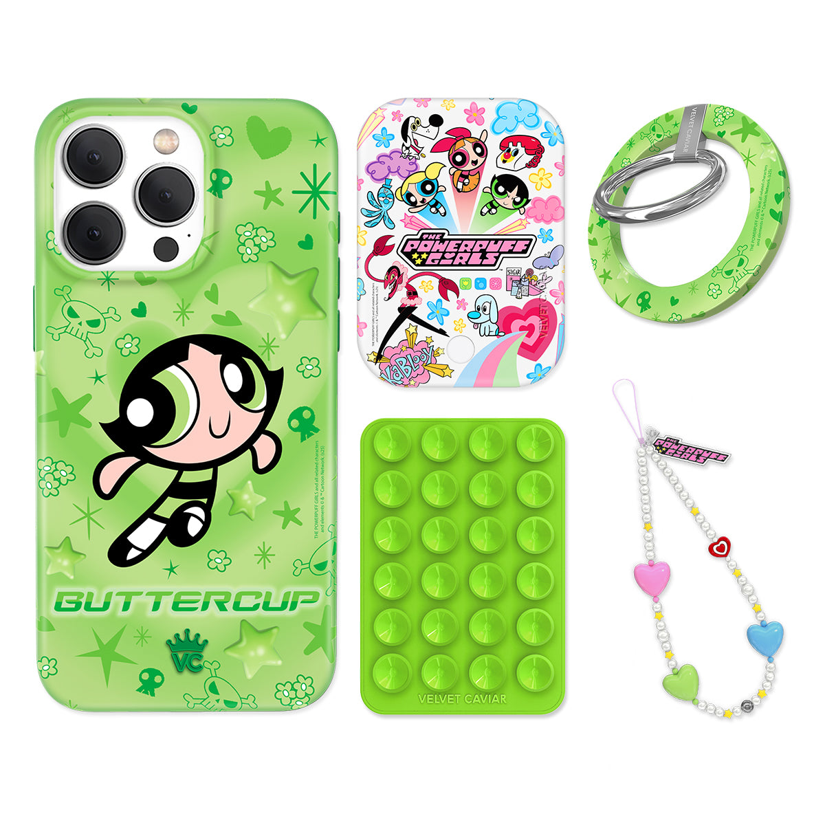 The Powerpuff Girls Buttercup iPhone Bundle Set - Grip - Image 7