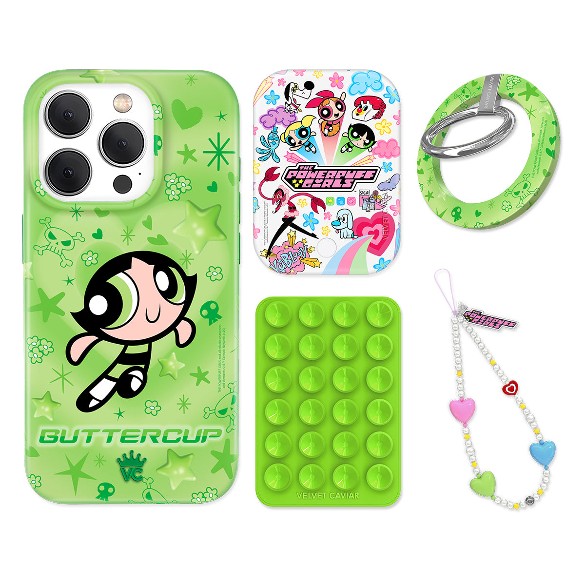 The Powerpuff Girls Buttercup iPhone Bundle Set - Grip - Image 6