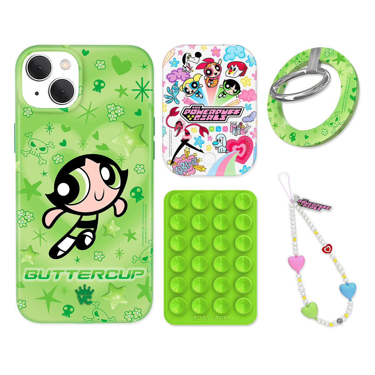 The Powerpuff Girls Buttercup iPhone Bundle Set - Grip - Image 8