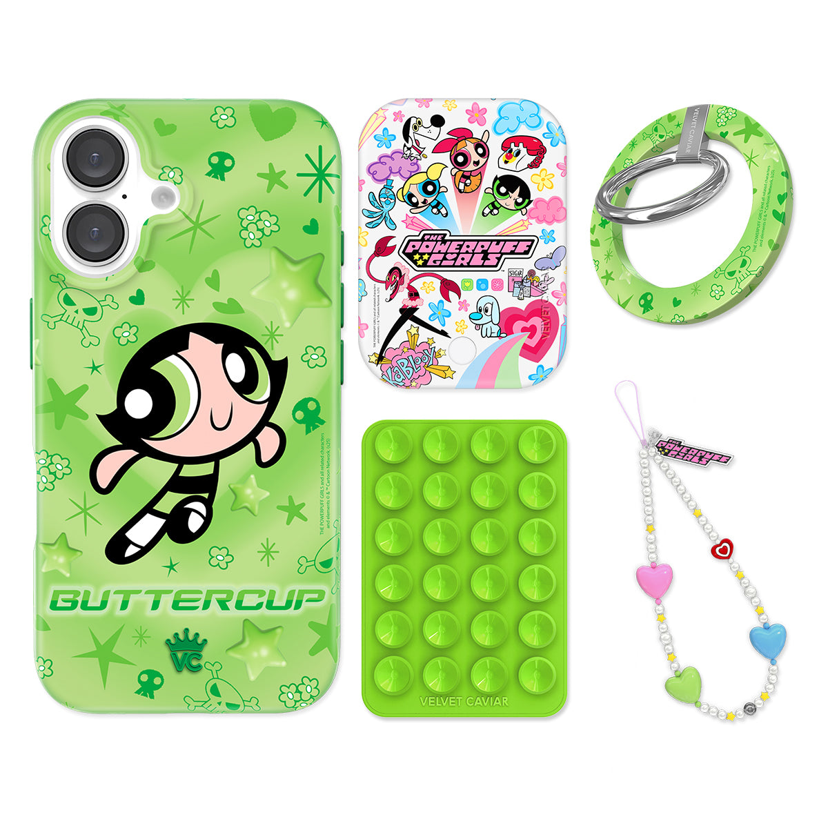 The Powerpuff Girls Buttercup iPhone Bundle Set - Grip - Image 4