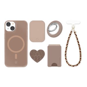 Cashmere Taupe Jelly iPhone Bundle Set