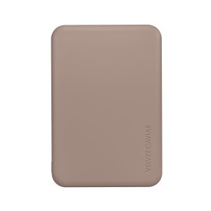 Cashmere Taupe Slim Portable MagSafe Charger Power Pack