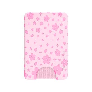 Pink Cherry Blossom MagSafe Wallet
