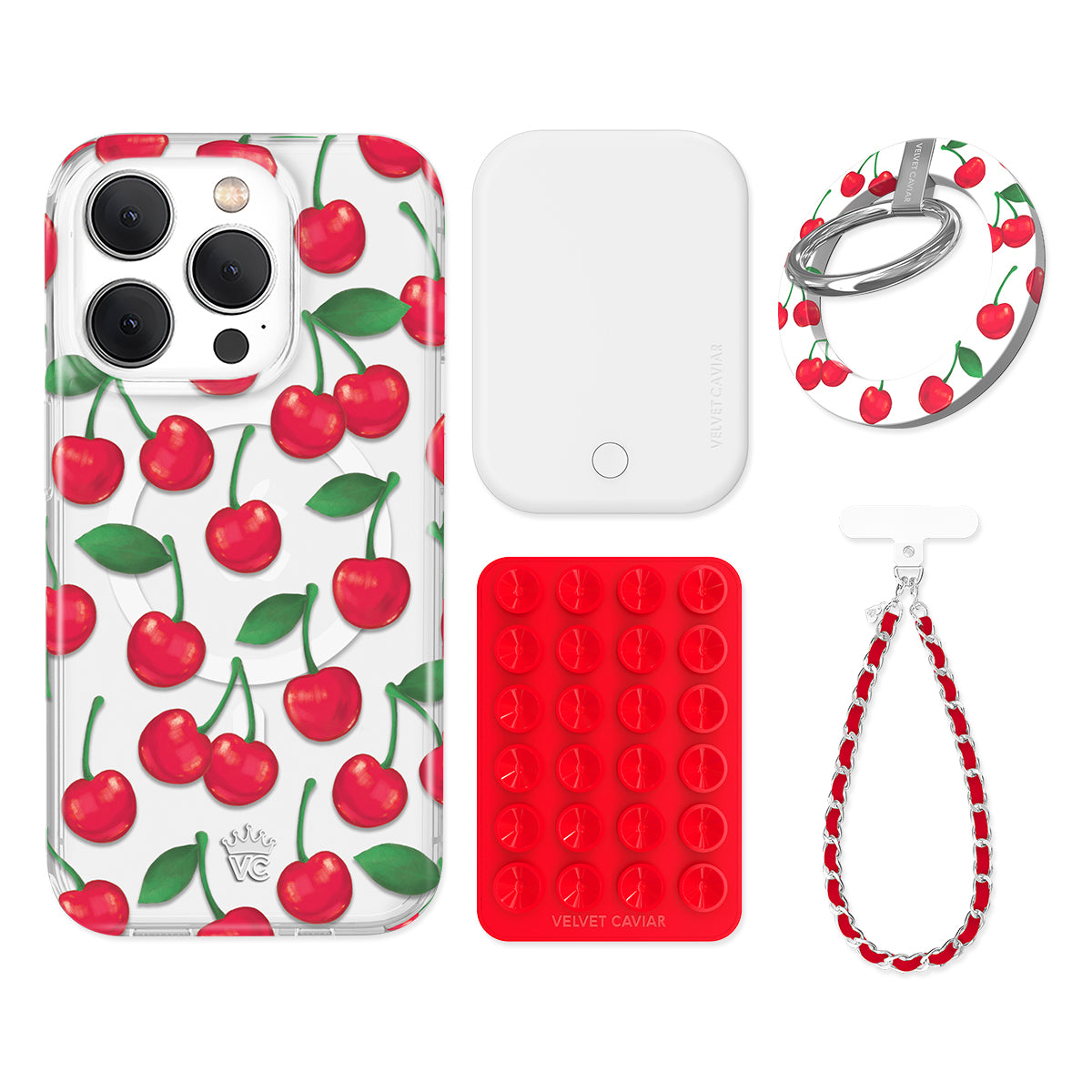 Very Cherry iPhone Bundle Set - Grip - Image 7