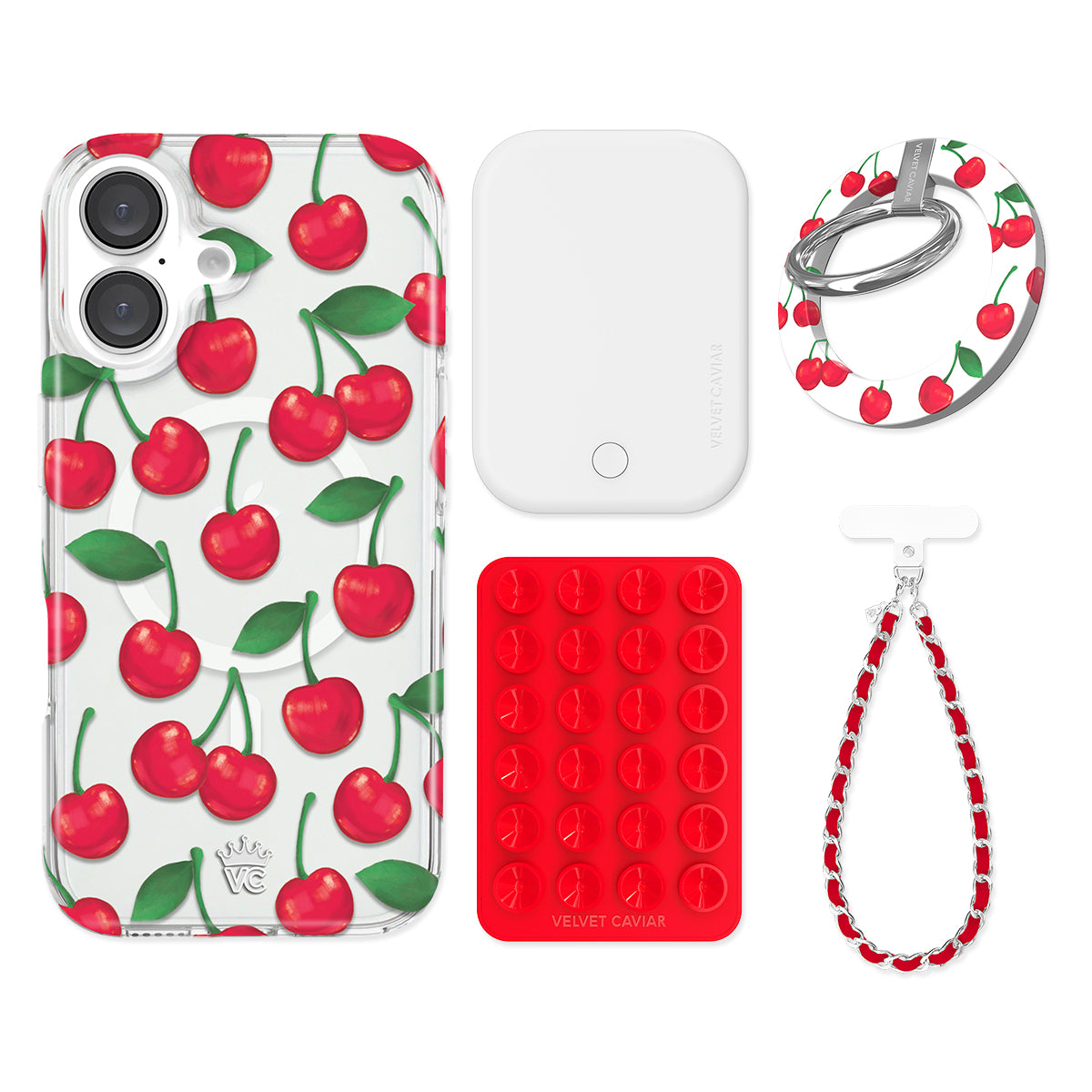 Very Cherry iPhone Bundle Set - Grip - Image 4