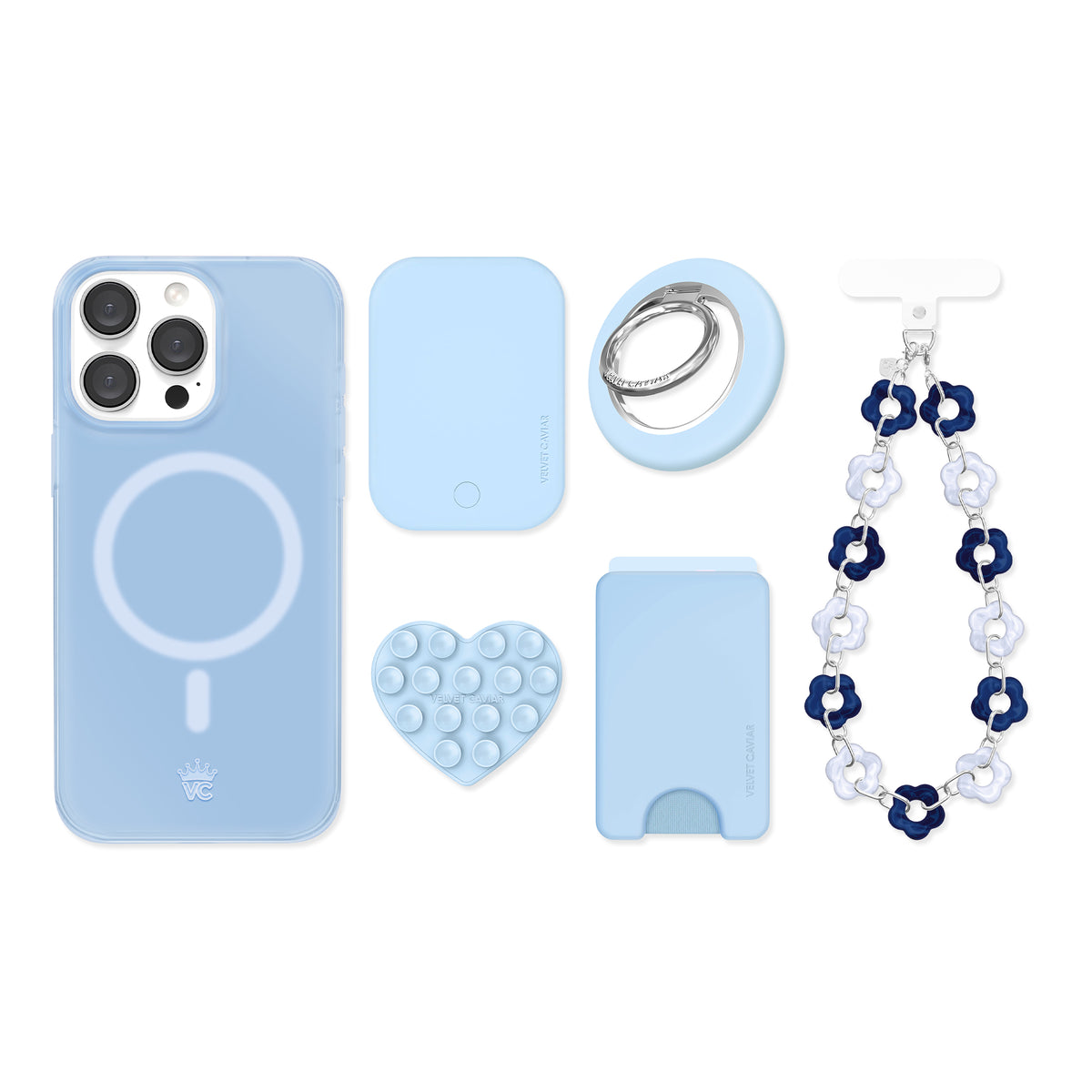 Glacier Blue Jelly iPhone Bundle Set - Image 8