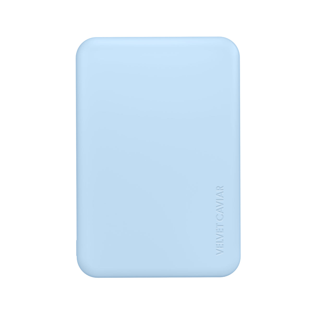 Cotton Candy Blue Slim Portable MagSafe Charger Power Pack