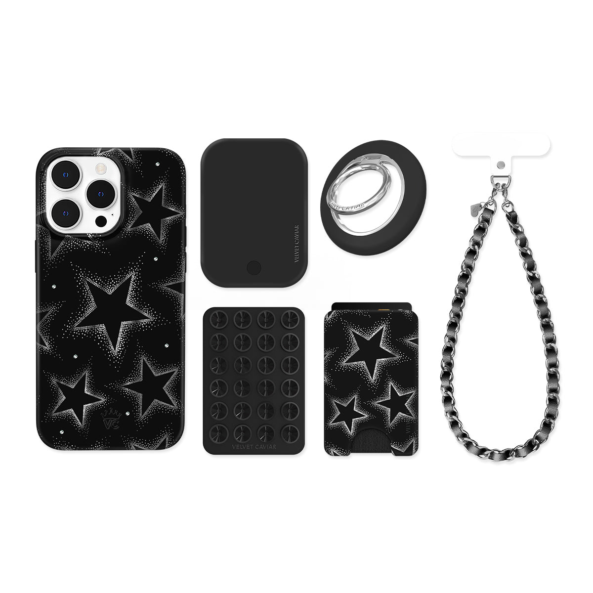 Crystal Chrome Stars iPhone Bundle Set - Image 8