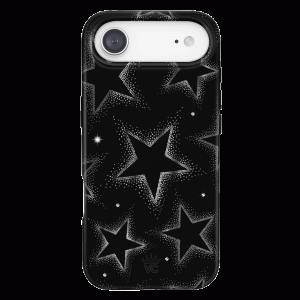Crystal Chrome Stars iPhone Case