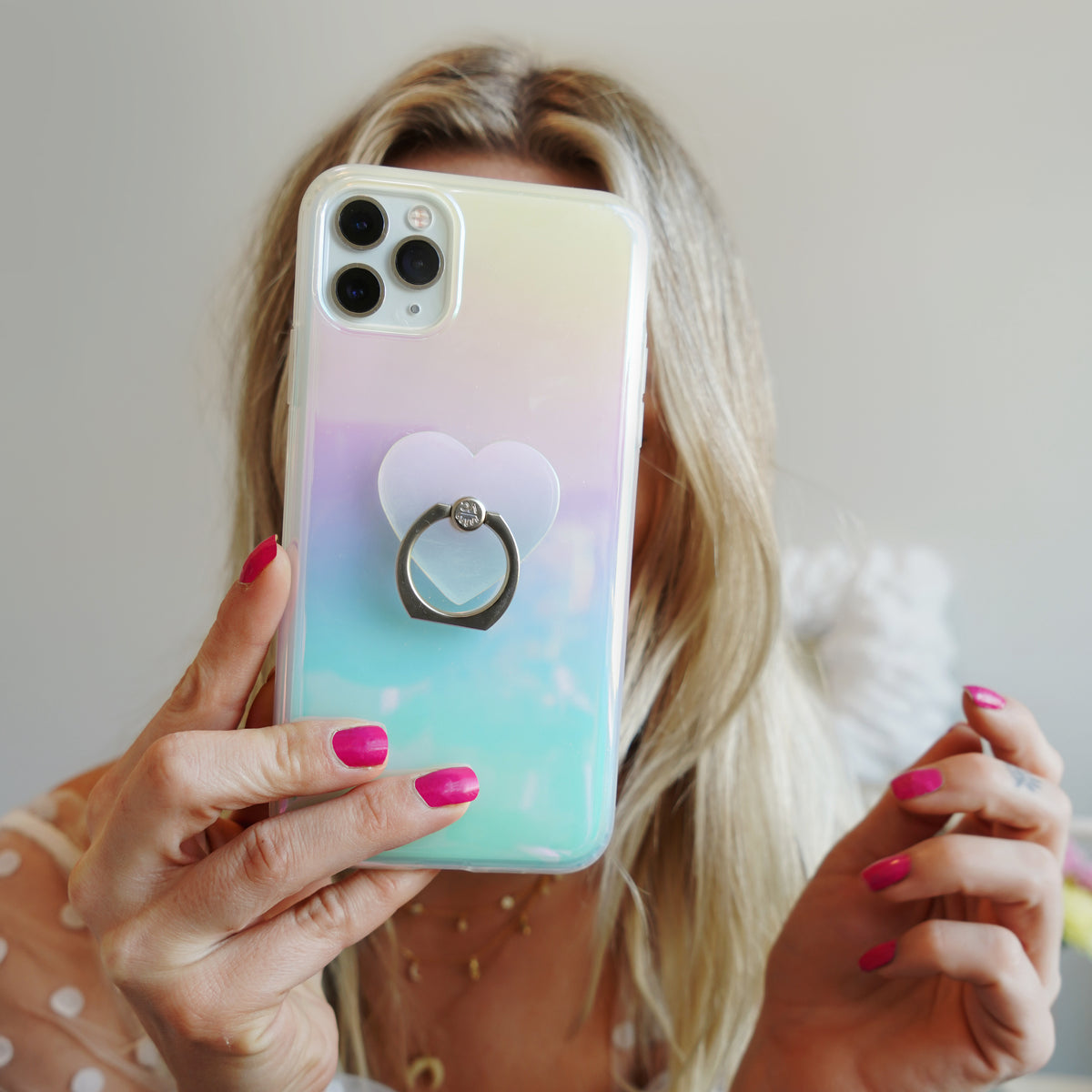 White Opal iPhone Case - Image 4