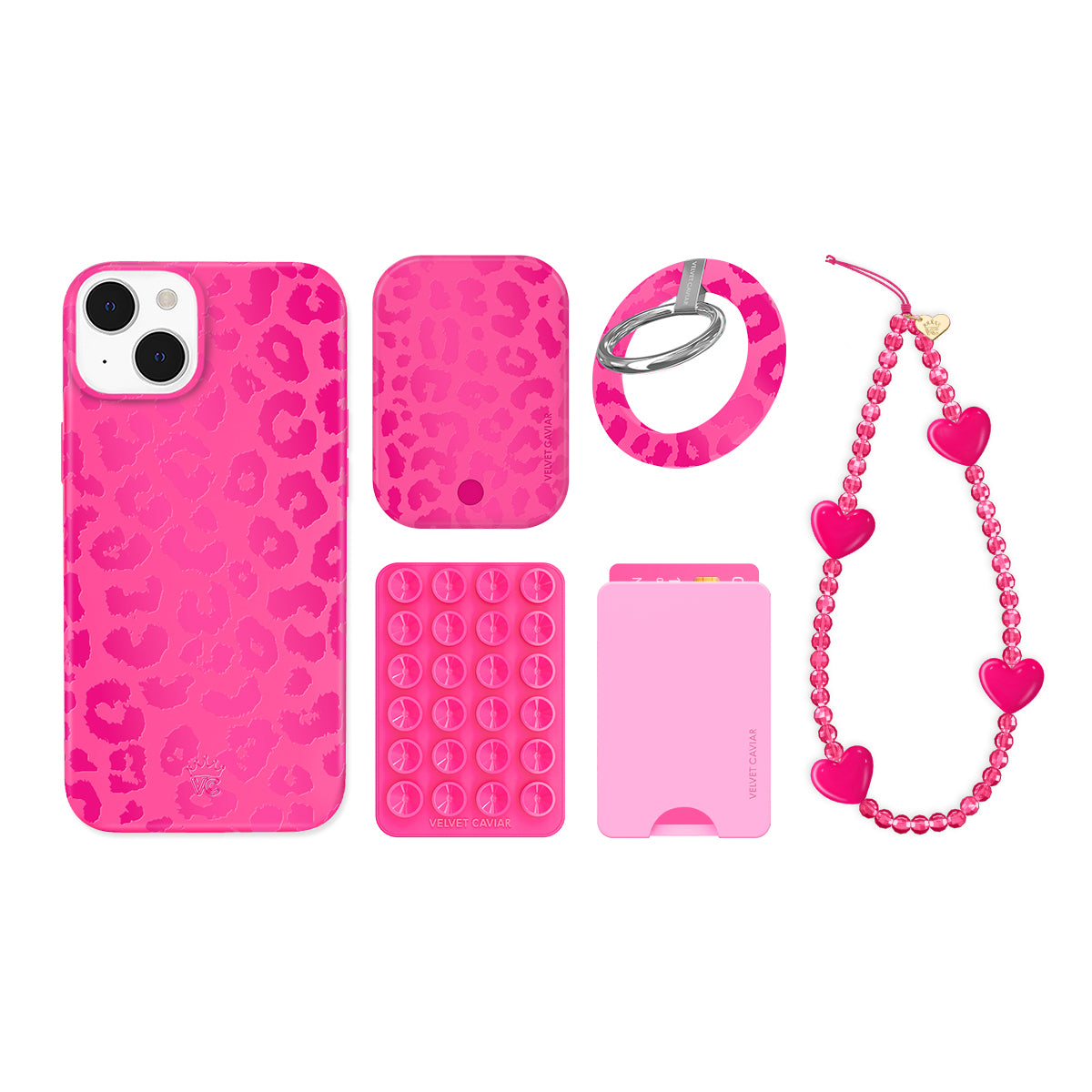 Even Hotter Pink Leopard iPhone Bundle Set - Image 8