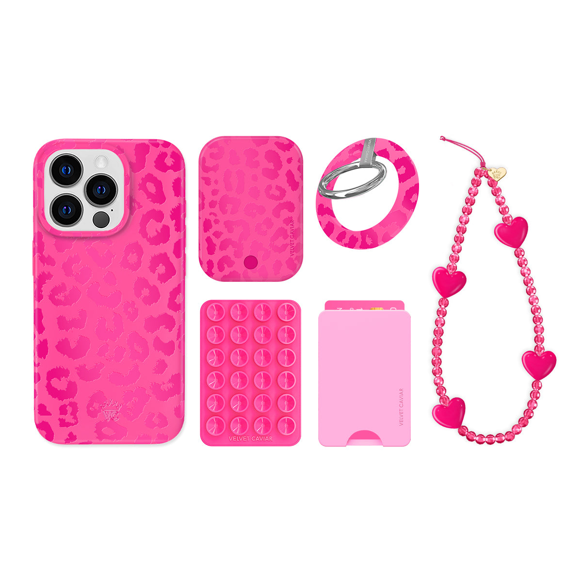 Even Hotter Pink Leopard iPhone Bundle Set - Image 7