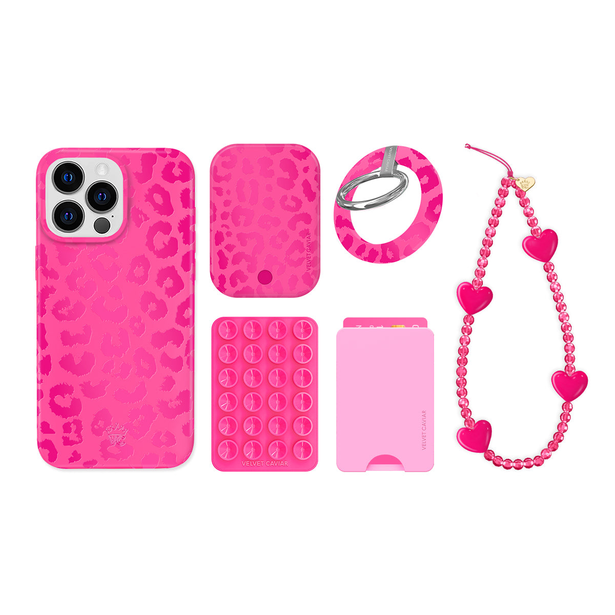 Even Hotter Pink Leopard iPhone Bundle Set - Image 6