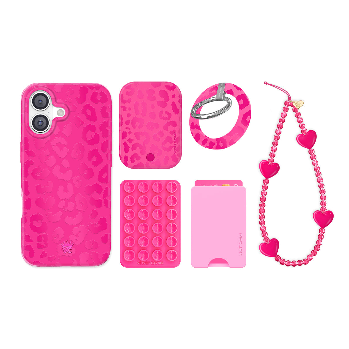 Even Hotter Pink Leopard iPhone Bundle Set - Image 4