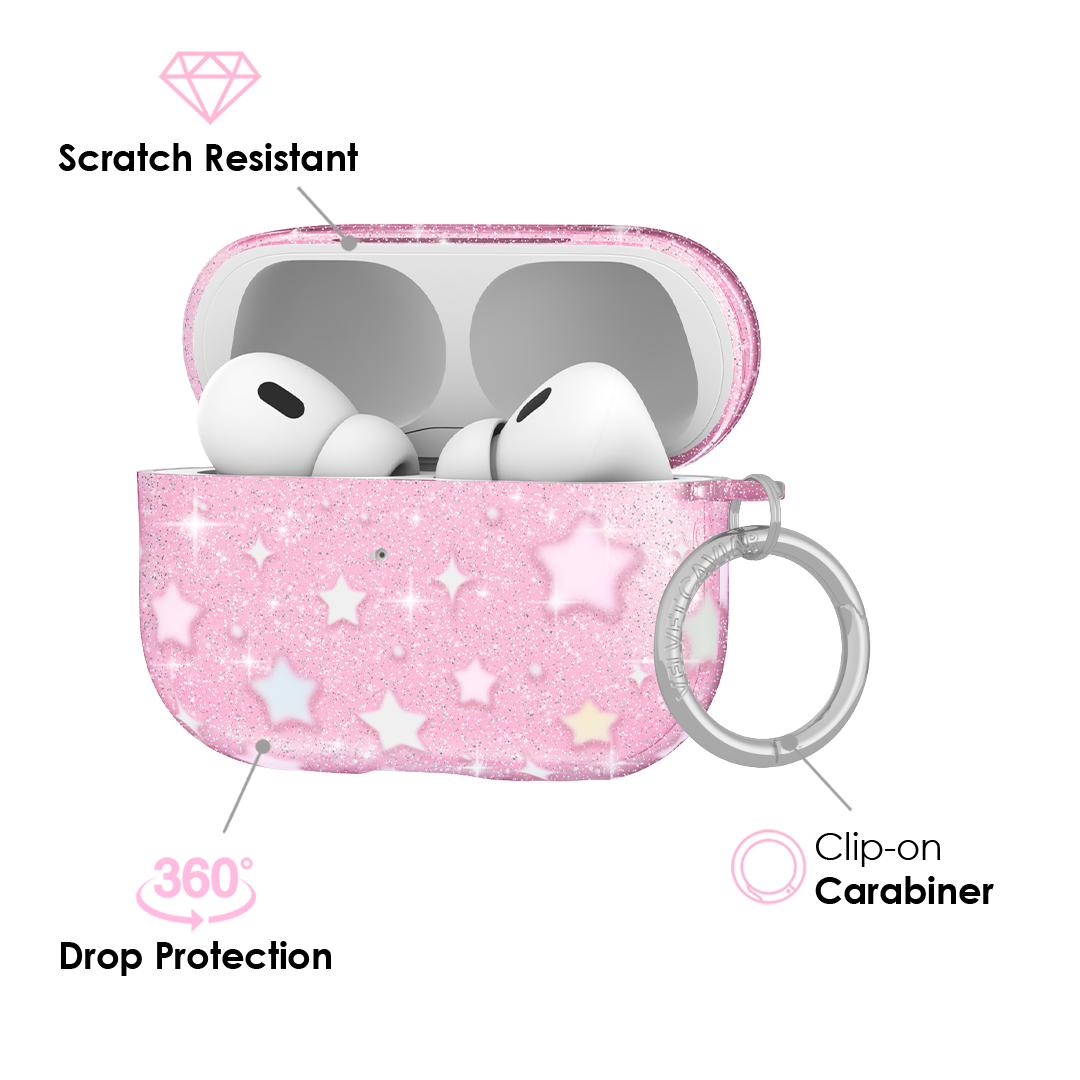Falling Star Glitter AirPod Case - Image 8