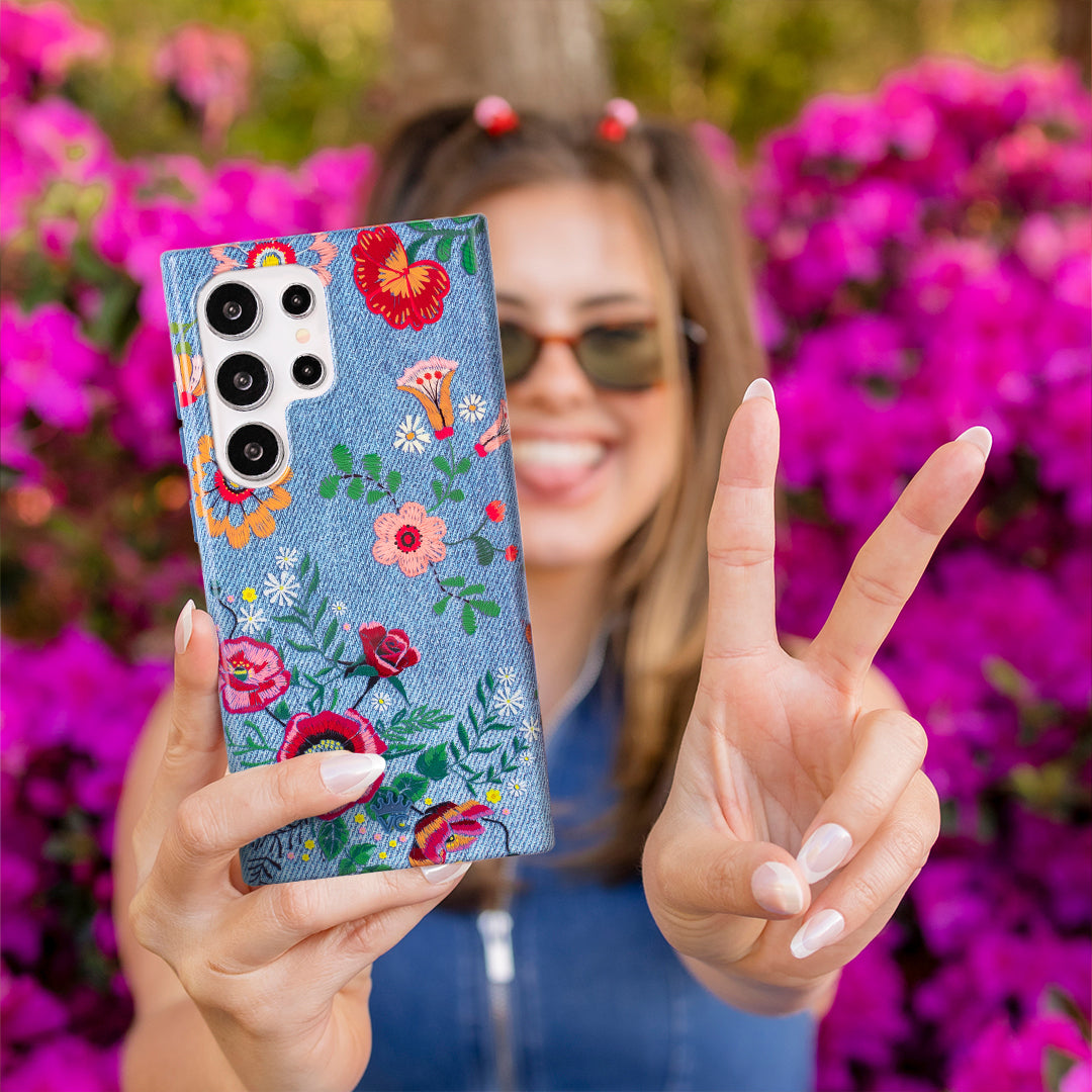 Groovy Floral Samsung Case - Image 2