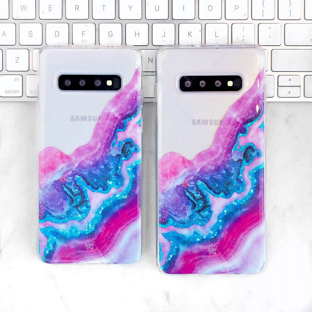 Geode Glitter Clear Samsung Case - Image 7