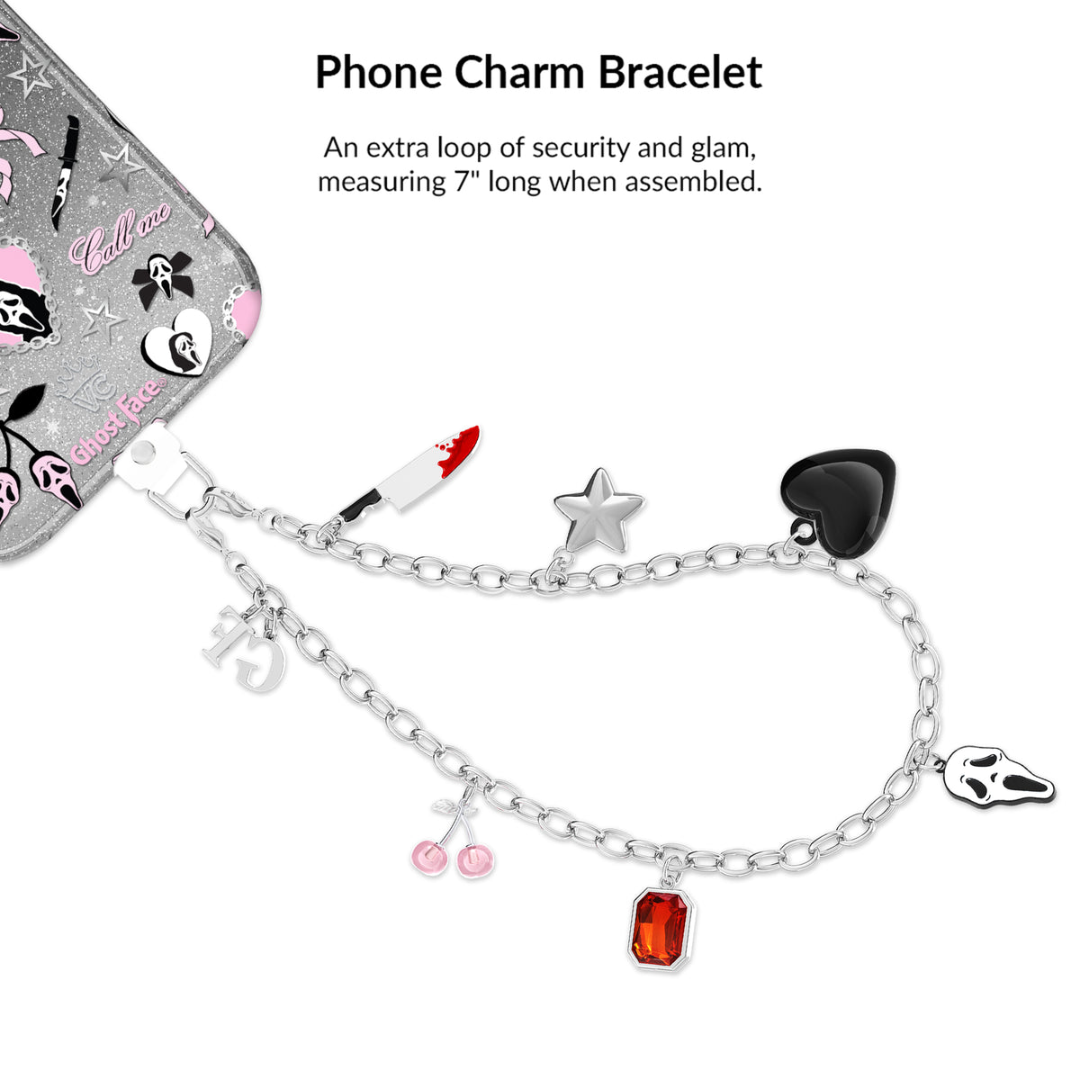 Ghost Face Goth Glitter iPhone Bundle Set - Image 7
