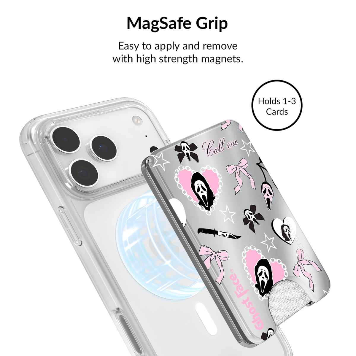 Ghost Face Goth Glitter iPhone Bundle Set - Image 5