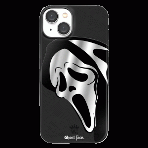 Ghost Face Killer Chrome iPhone Case
