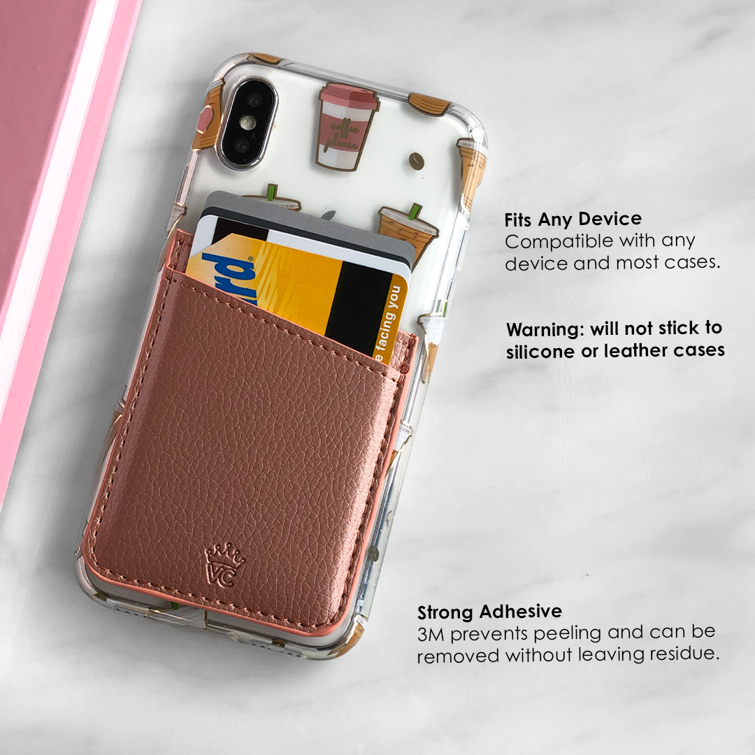 Rose Gold Phone Wallet - Image 3