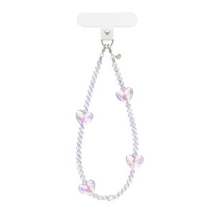 Holo Heart Phone Charm