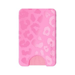 Hot Pink Leopard MagSafe Wallet