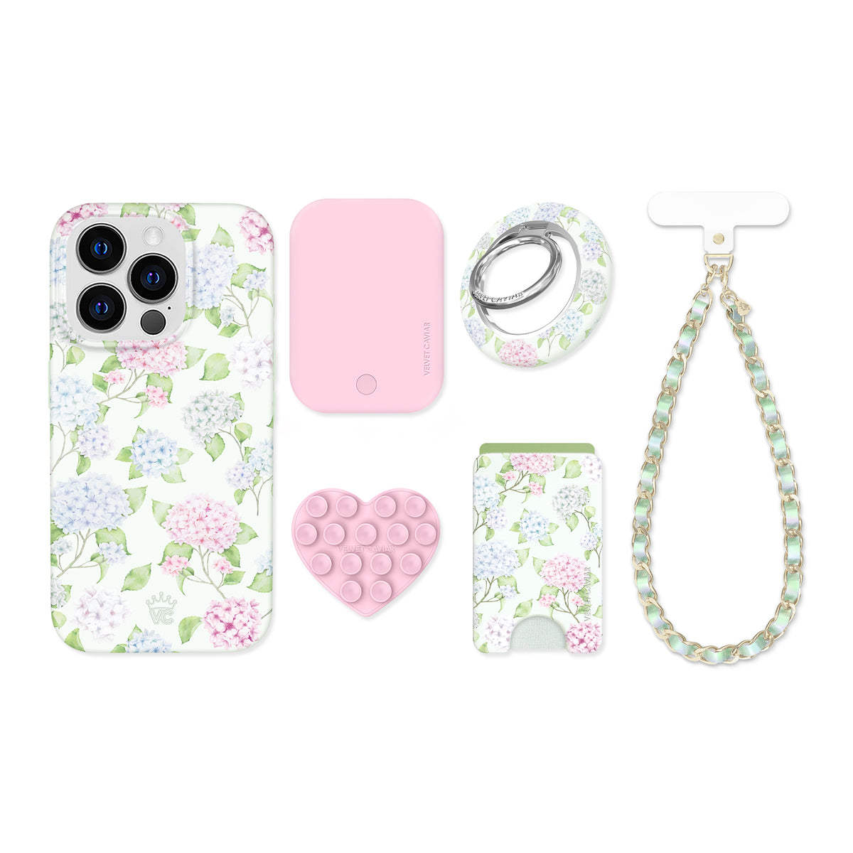 Hydrangea Floral iPhone Bundle Set - Image 7
