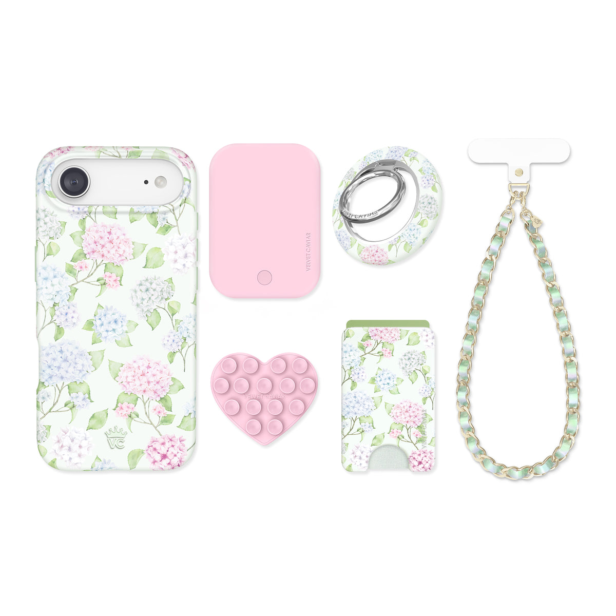 Hydrangea Floral iPhone Bundle Set - Image 2