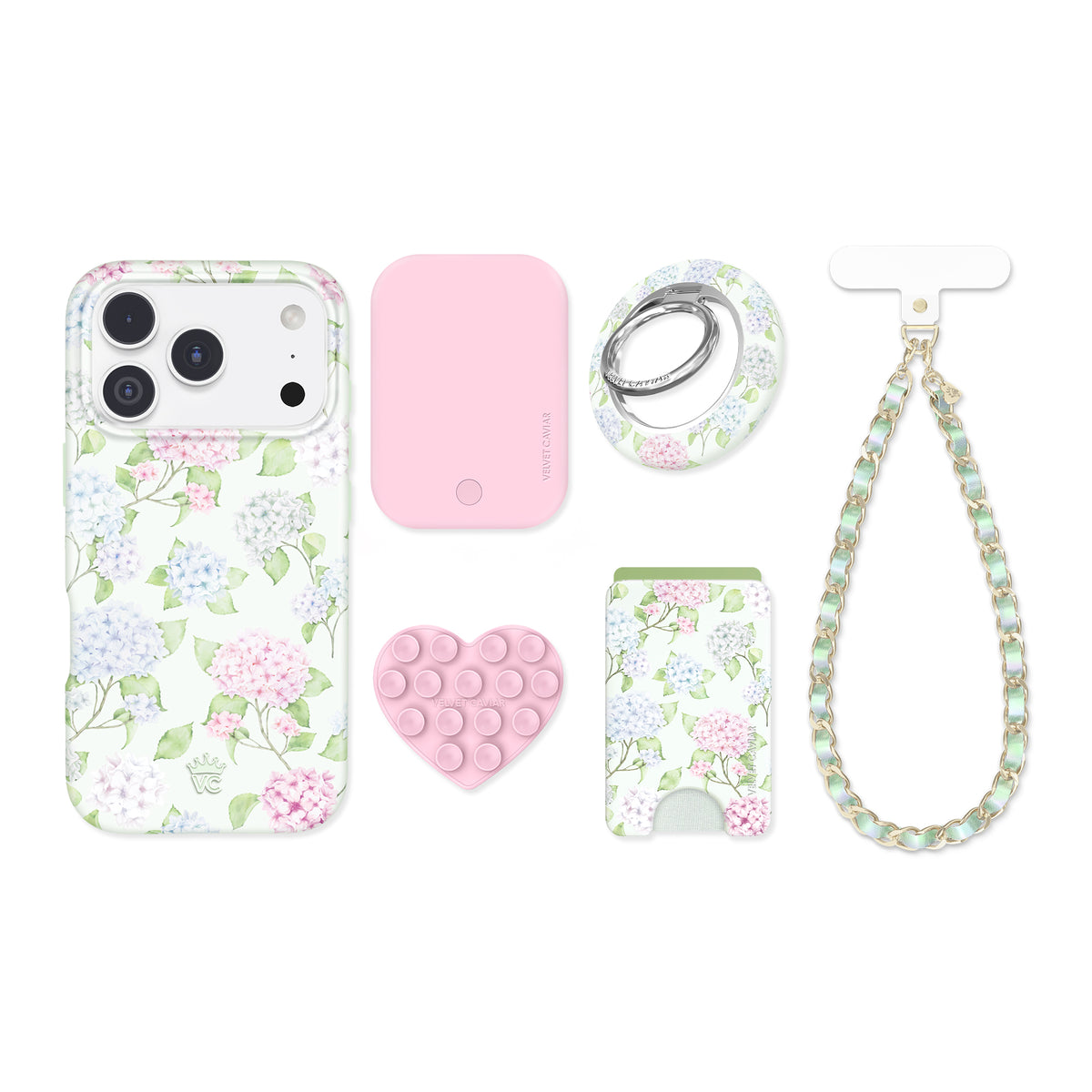 Hydrangea Floral iPhone Bundle Set - Image 3