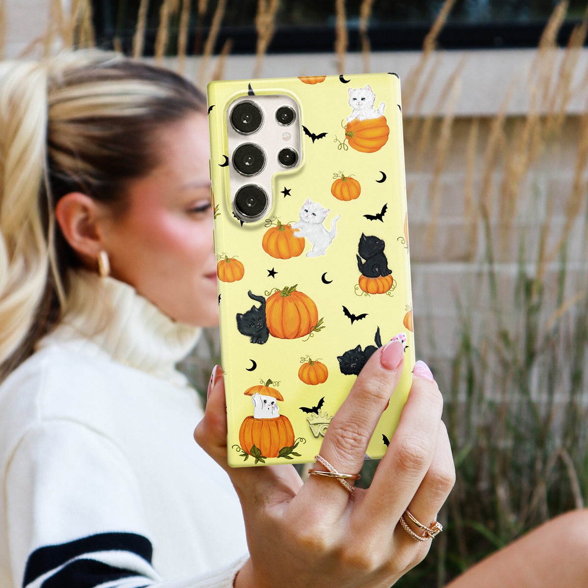 Purrfect Pumpkins Samsung Case - Image 2