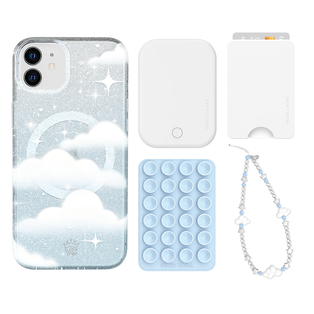 In The Clouds Stardust iPhone Bundle Set - Wallet - Image 4
